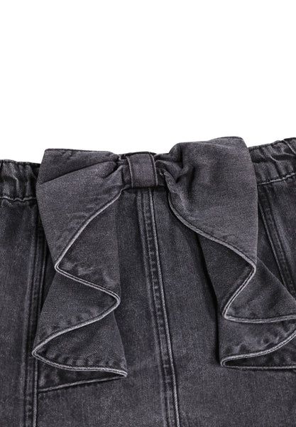 Gonna in denim grigio scuro pr bambina Molo BELLAMY 1164 
