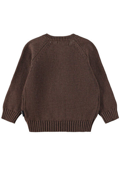 Maglia cioccolato per neonato Molo BLESS 8966 