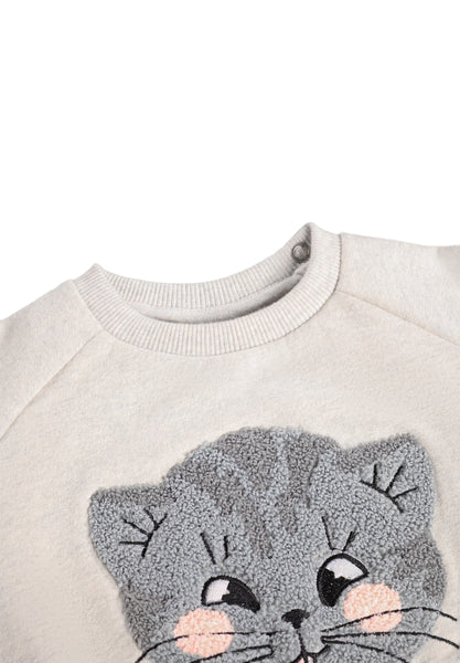 Felpa grigio perla per neonati Molo DISC 5852 