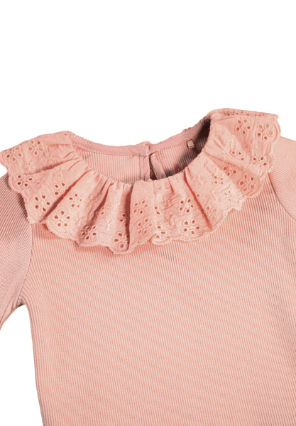 Body rosa con colletto per neonata Molo FAYE 5724 