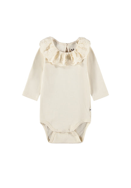 Body panna con colletto per neonata Molo FAYE 8955 