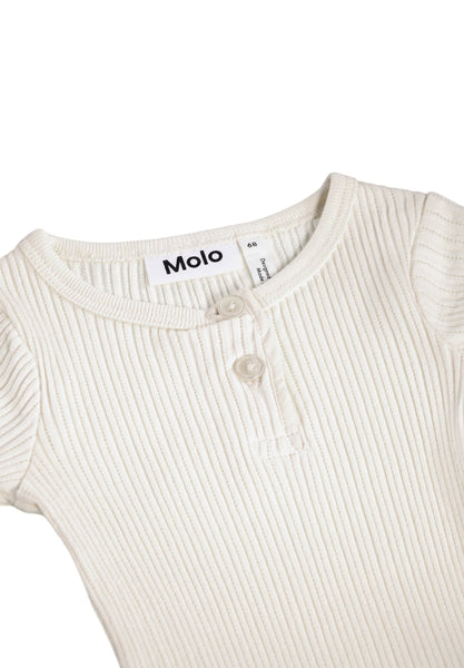 Body a costine panna per neonata Molo FRANKIE 2444 