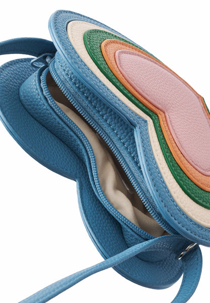 Borsa a forma di cuore multicolor per bambina Molo HEART BAG 5807 