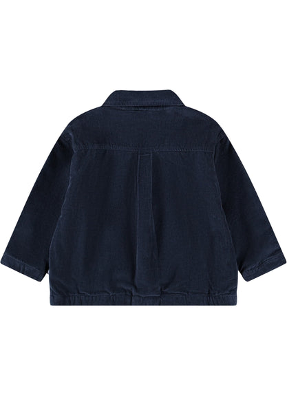 Giubbino con cappuccio blu notte per neonato Molo HONORS 2257 