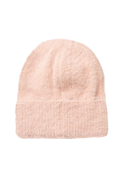 Cappello in ecopelliccia rosa cipria per bambina Molo KARIN 8058 