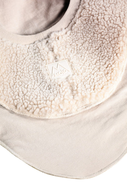 Balaclava in orsetto bianco panna per neonati Molo KAY 5645 