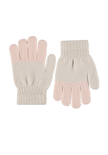 Guanti a righe multicolor per bambina Molo KEI 5645 