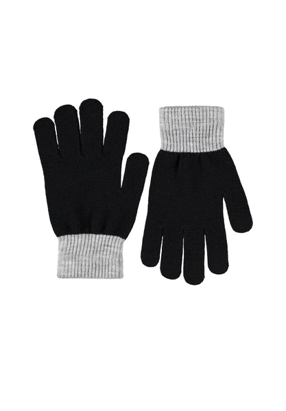 Guanti neri per bambini Molo KELLO 0099 