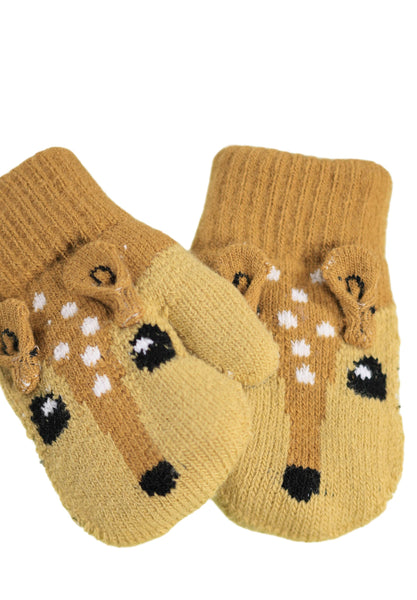 Moffole marrone chiaro per neonato e bambino Molo KENAU 5725 