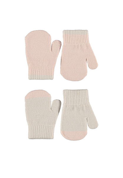 Moffole rosa e beige per neonata Molo KENNY 5645 
