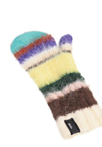 Muffole a righe multicolor per bambini Molo KIRSA 5755 