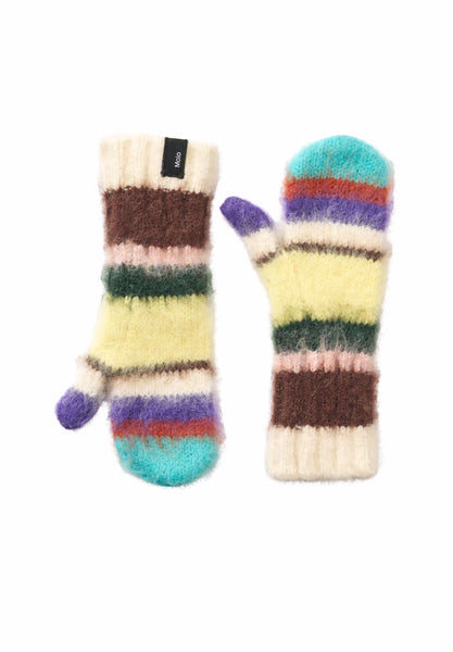 Muffole a righe multicolor per bambini Molo KIRSA 5755 