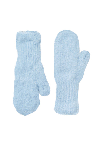 Moffole in ecopelliccia celesti per bambini Molo KLAUDINE 5994 
