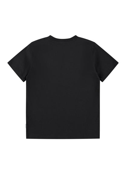 T-shirt nera con stampa per bambino Molo RILEY 9943 