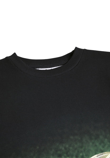 T-shirt nera con stampa per bambino Molo RILEY 9943 