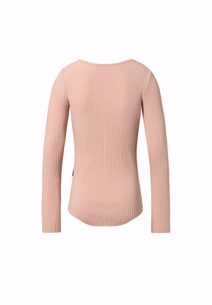 T-shirt rosa a costine per bambina Molo ROCHELLE 8058 