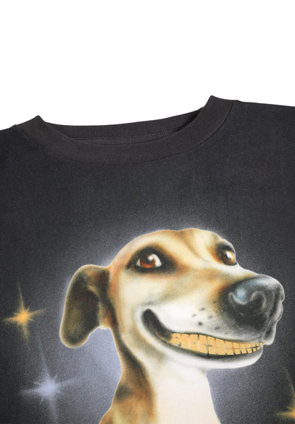 T-shirt nera con stampa per bambino Molo RUBE 9942 