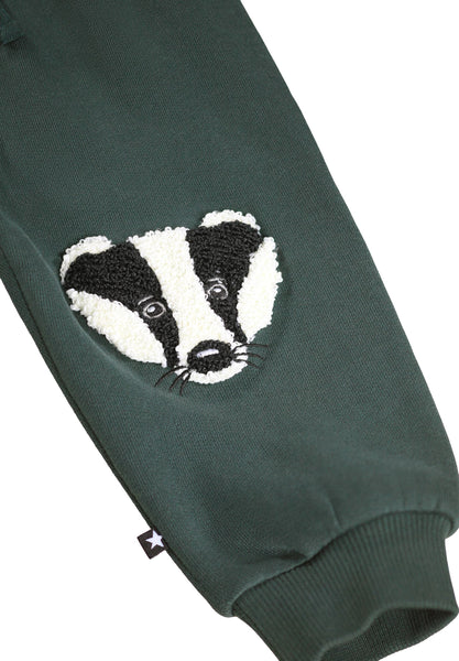 Pantalone verde bosco per neonato Molo SIMEON 5721 