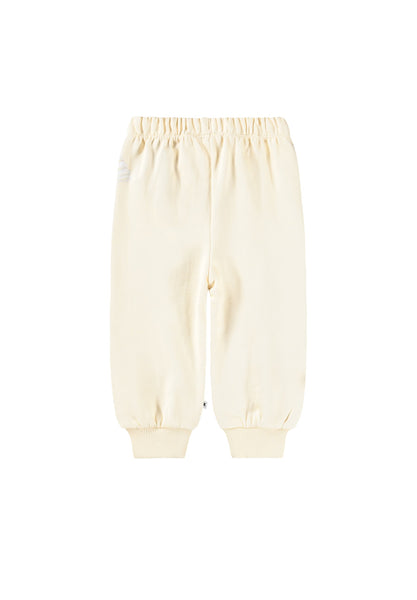 Pantalone in felpa panna con stampe per neonata Molo SIMEON 5797 