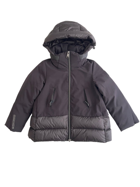 Piumino nero per bambina Montereggi FW67909 1 