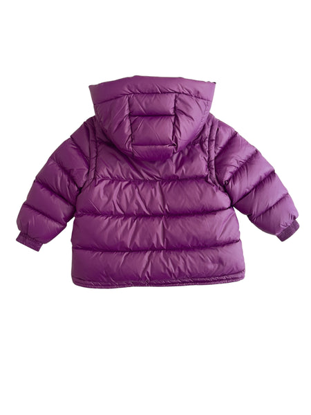 Piumino reversibile viola/nero per bambini Montereggi FW67915 62 