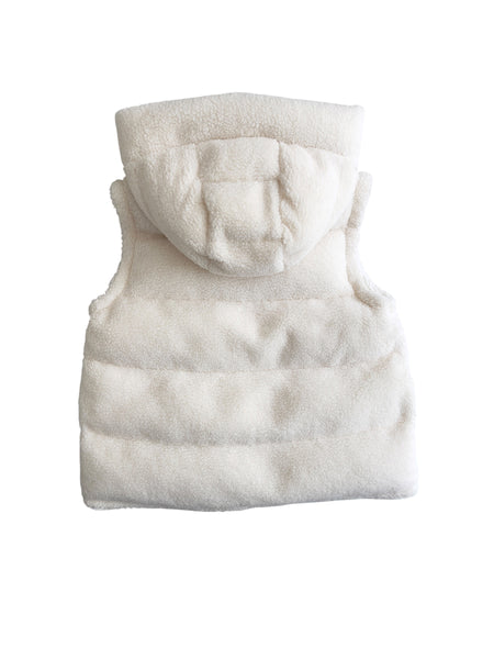 Piumino bianco effetto teddy per bambini Montereggi FW67943 88 