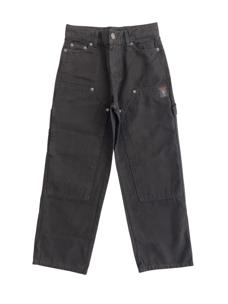Jeans in denim nero per bambino Msgm F6MSJBPA229 110 
