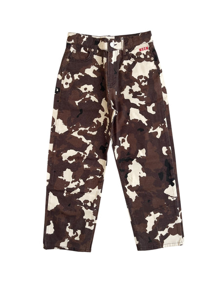 Pantalone con stampa camouflage per bambina Msgm F6MSJGPA053 MS097 
