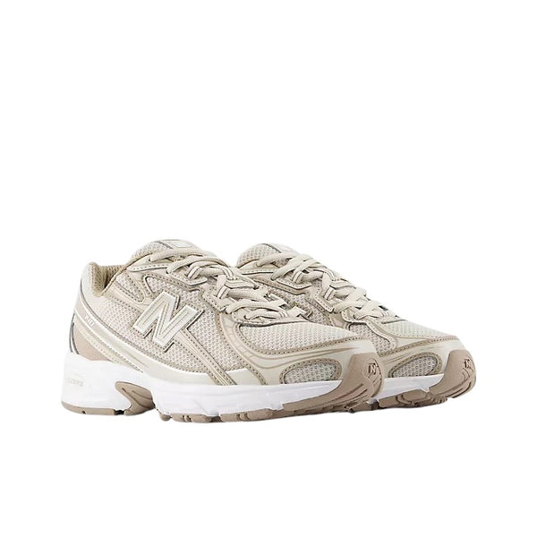 Sneakers ecrù con lacci per bambini New Balance G740 543 