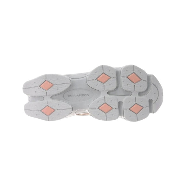Sneakers beige con dettagli salmone per bambini New Balance G9060 3C7 