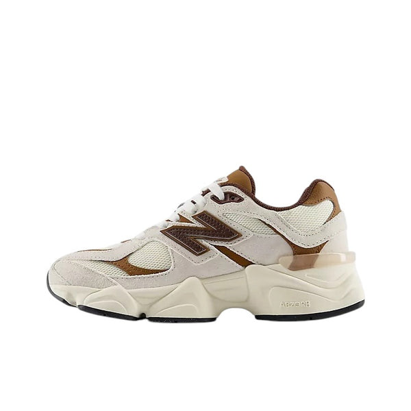 Sneakers 9060 panna e marrone per bambini New Balance G9060 9SI 