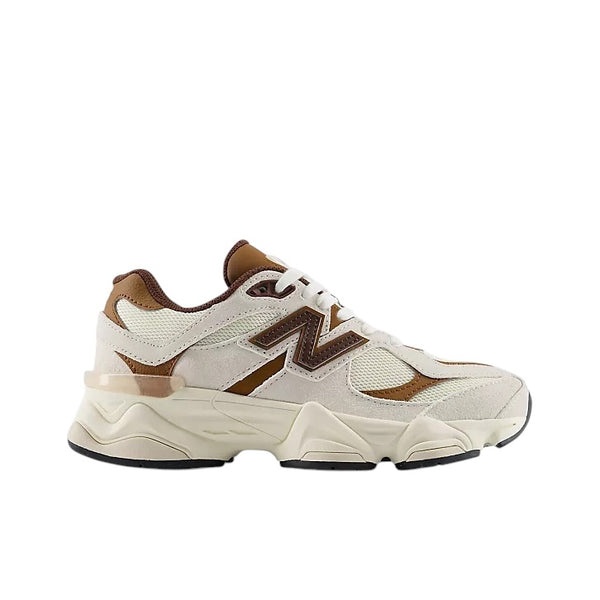 Sneakers 9060 panna e marrone per bambini New Balance G9060 9SI 