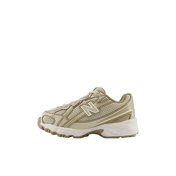 Sneakers beige e ecrù per neonati New Balance I740 5MC 