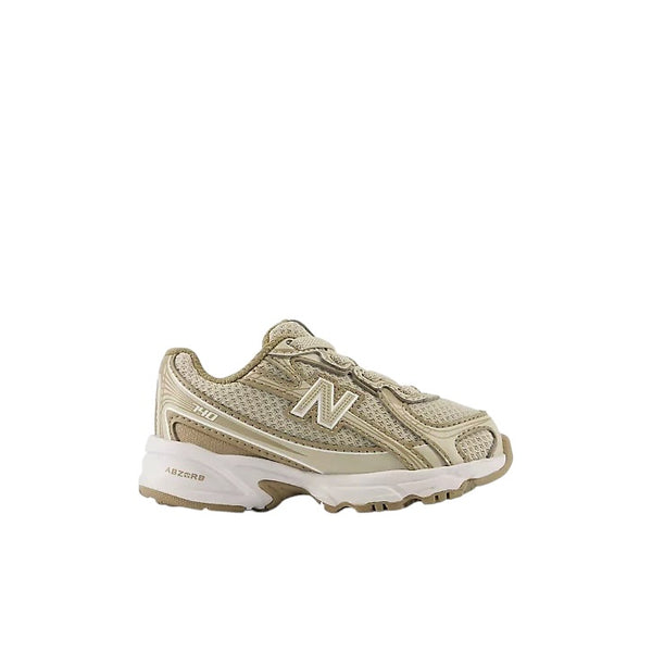 Sneakers beige e ecrù per neonati New Balance I740 5MC 