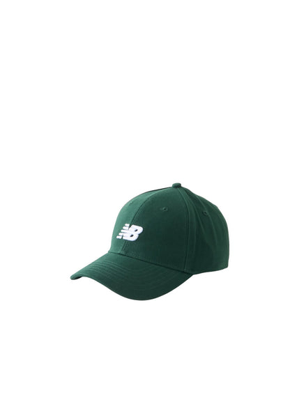 Cappello con visiera verde bosco per bambini New Balance LAKB0079 NORDIC GREEN 