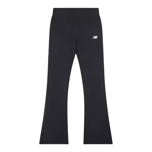 Leggings a zampa nero per bambina New Balance LAKG0007 NB CAVIAR 