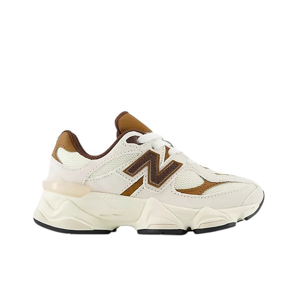 Sneakers beige e cioccolato per bambini New Balance P9060 2HQ 