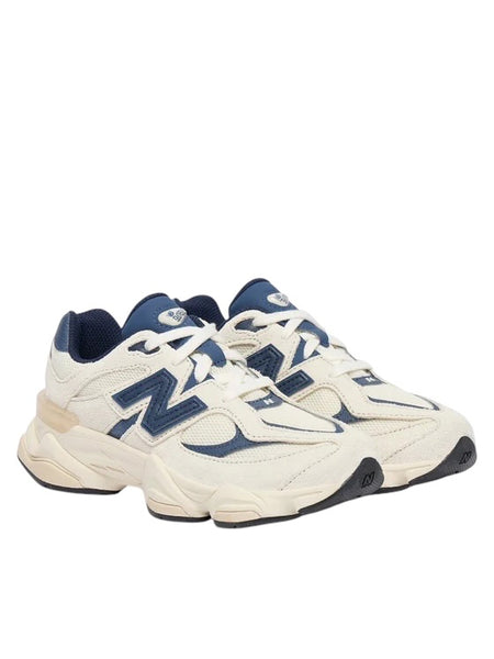 Sneakers 9060 panna e blu per bambini New Balance P9060 5NF 
