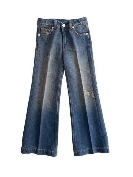 Jeans in denim scuro per bambina Nine in the morning 9JF26 ADI16 Z17 