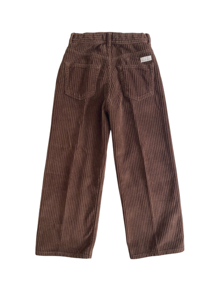 Pantalone a costine marrone tronco per bambini Nine in the morning 9JF26 ICA23 U11 