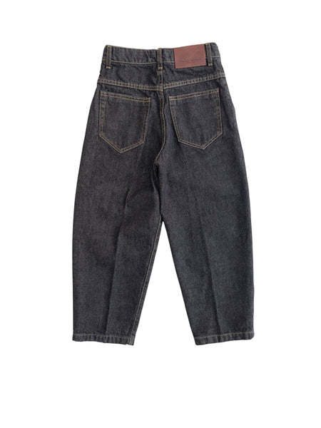 Jeans in denim nero per bambino Paolo Pecora PP4466 NERO 