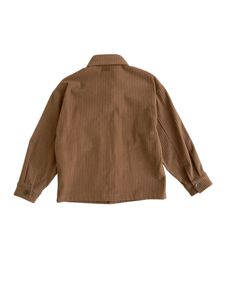 Camicia in velluto a coste cammello per bambino Paolo Pecora PP4501 CAMME 