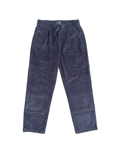 Pantalone blu in velluto a coste per bambino Paul & Shark WUP00CLVA07 42370 