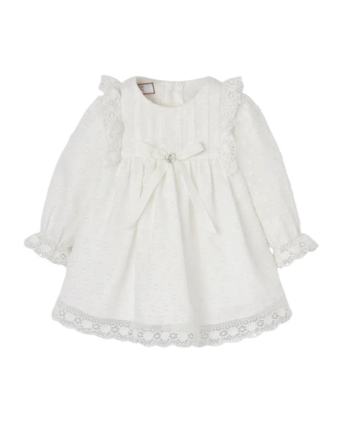 Set camicia + coulotte bianco ottico per neonata PAZ RODRIGUEZ 154023 60 