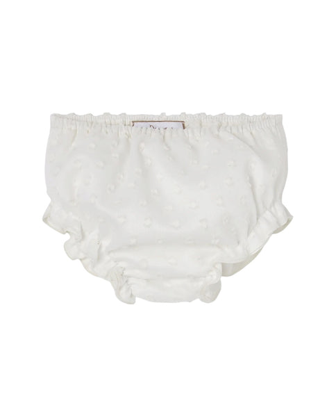Set camicia + coulotte bianco ottico per neonata PAZ RODRIGUEZ 154023 60 