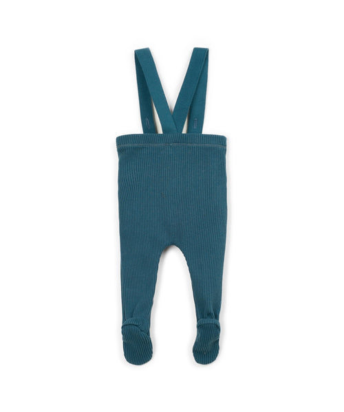 Leggings ottanio a costine per neonati Play up 0AT11651 P6188 