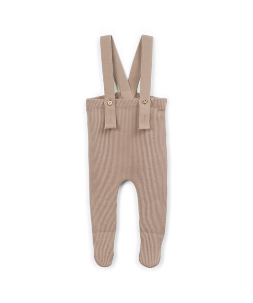 Leggings nocciola a costine per neonati Play up 0AT11651 P8084 