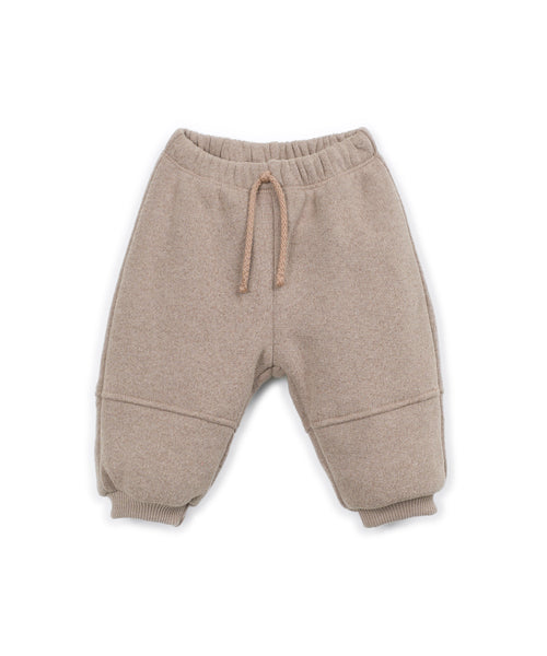 Pantalone in felpa nocciola per neonato Play up 1AT10907 P8084 