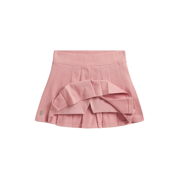 Set rosa polo + gonna per neonata e bambina Ralph Lauren Kids 312B19943002 ROSE 