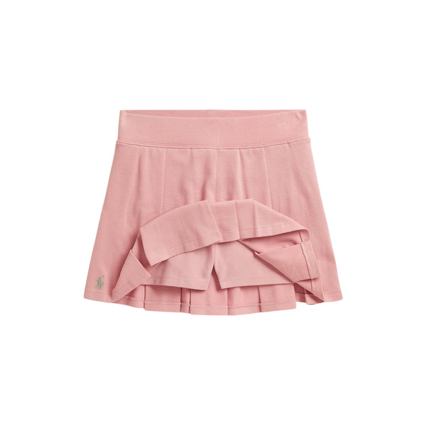 Set polo + gonna rosa con logo per bambina Ralph Lauren Kids 313B19943002 ROSE 